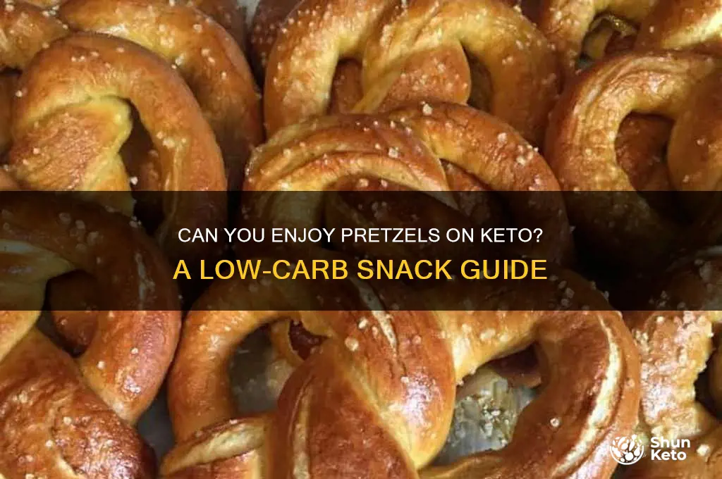 can u have pretzels on keto