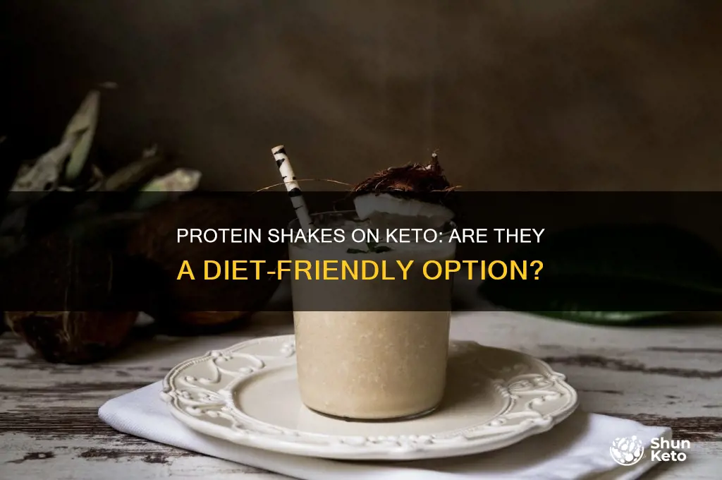 can u have protein shakes on keto diet