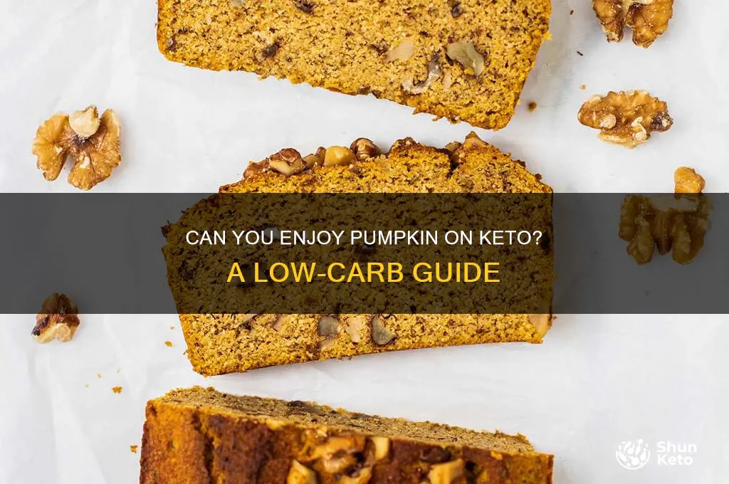 can u have pumpkin on keto