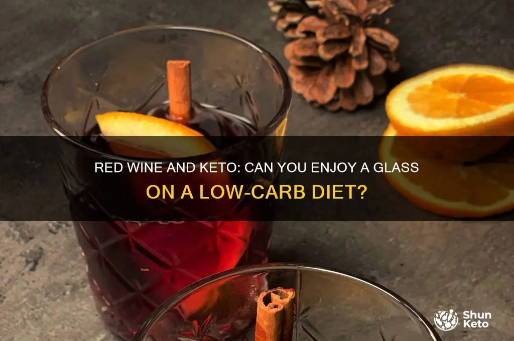 can u have red wine on keto