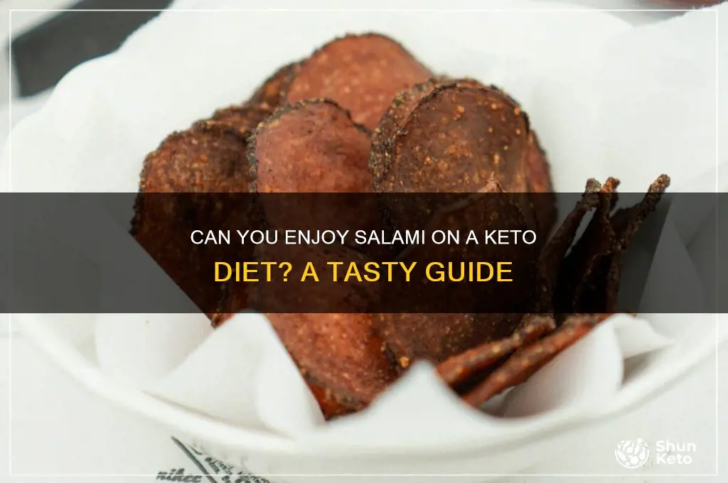 can u have salami on keto diet