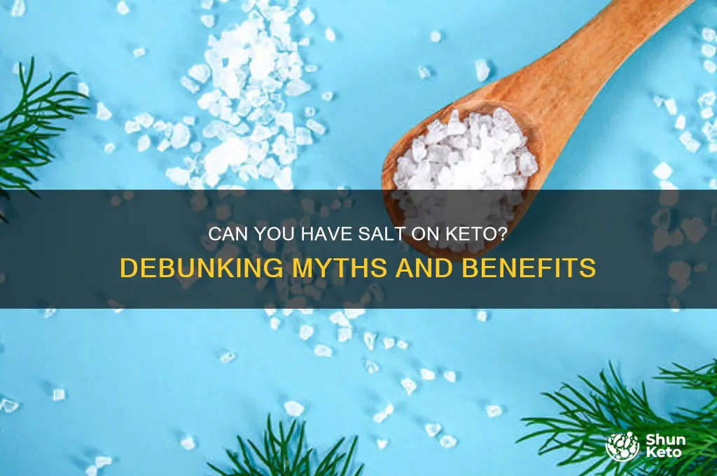 can u have salt on keto diet