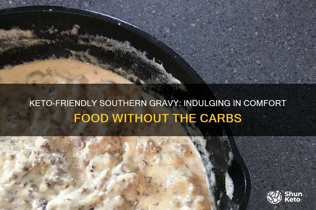 can u have southern gravy on keto