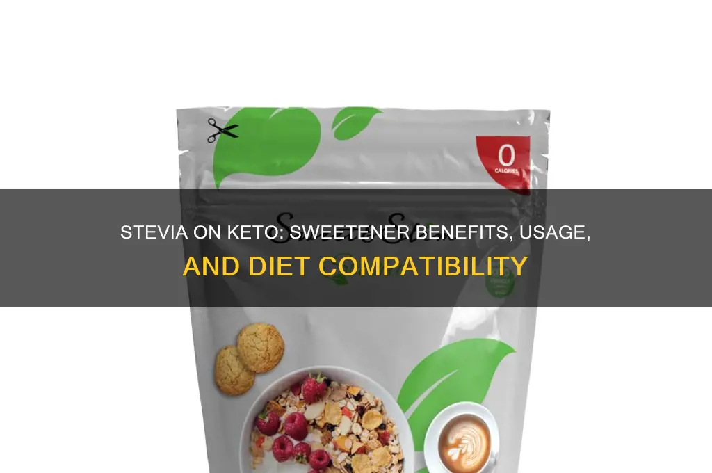 can u have stevia on keto diet