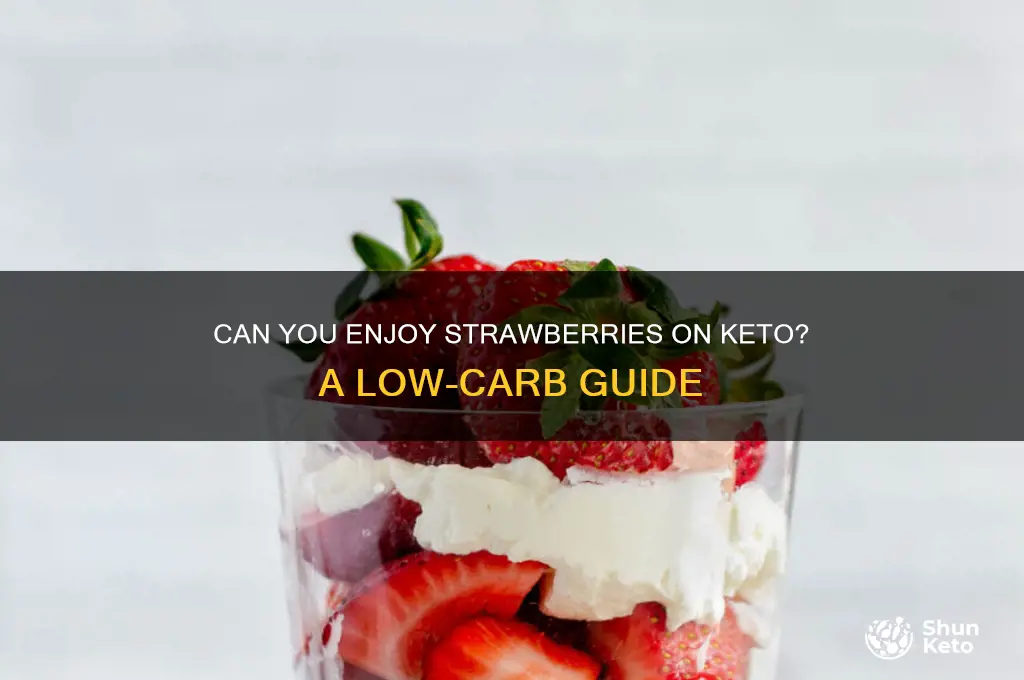 can u have strawberries on keto
