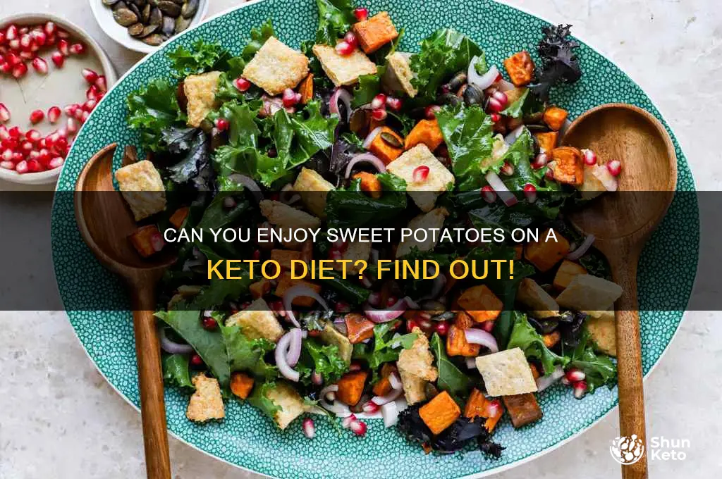 can u have sweet potato on keto diet