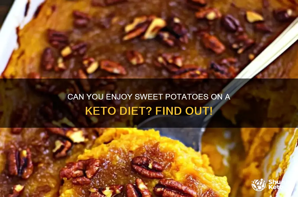 can u have sweet potato on keto