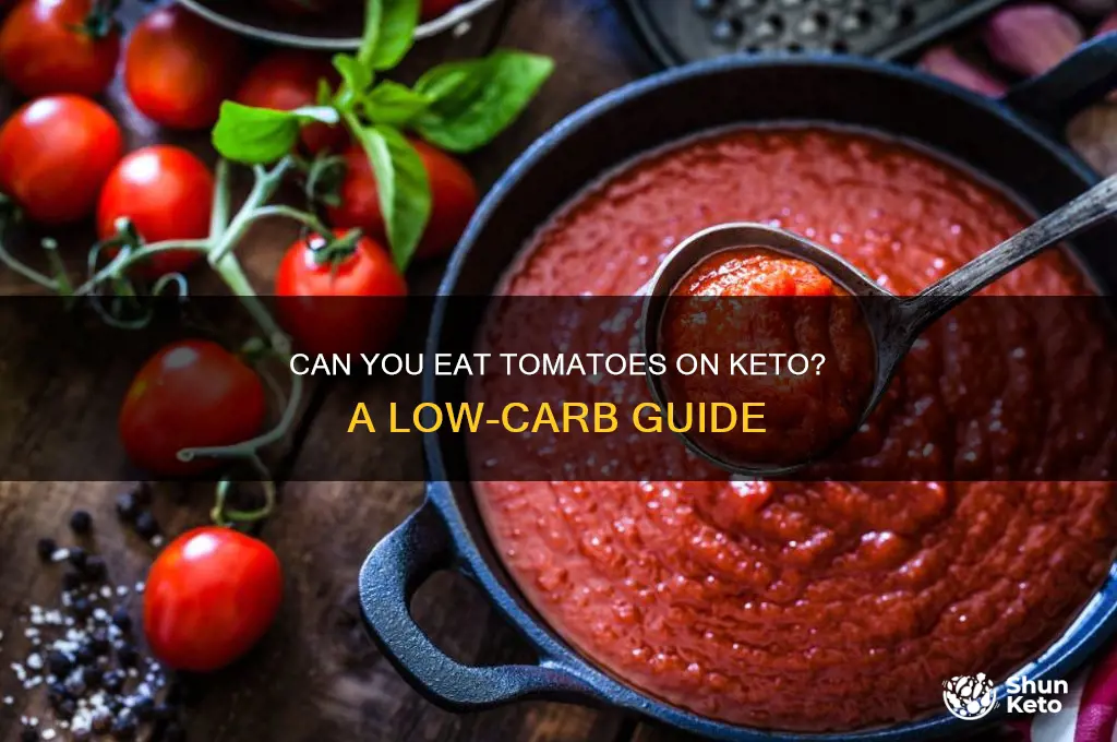 can u have tomatoes on keto diet