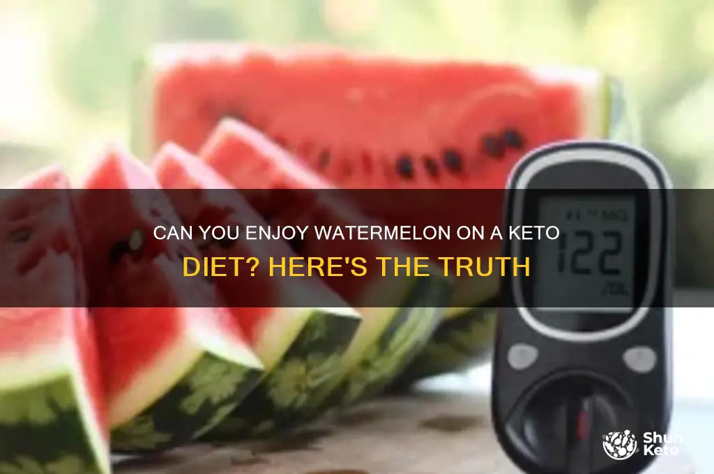 can u have watermelon on keto diet
