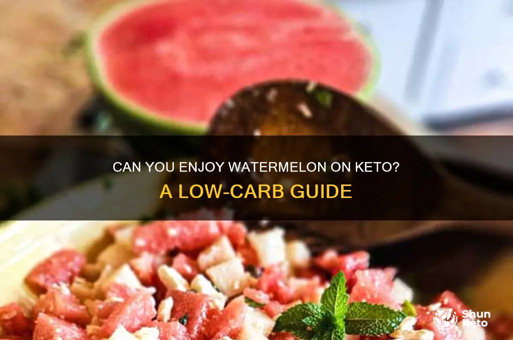 can u have watermelon on keto