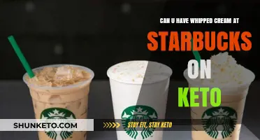 Keto-Friendly Starbucks: Whipped Cream Options and Low-Carb Customizations