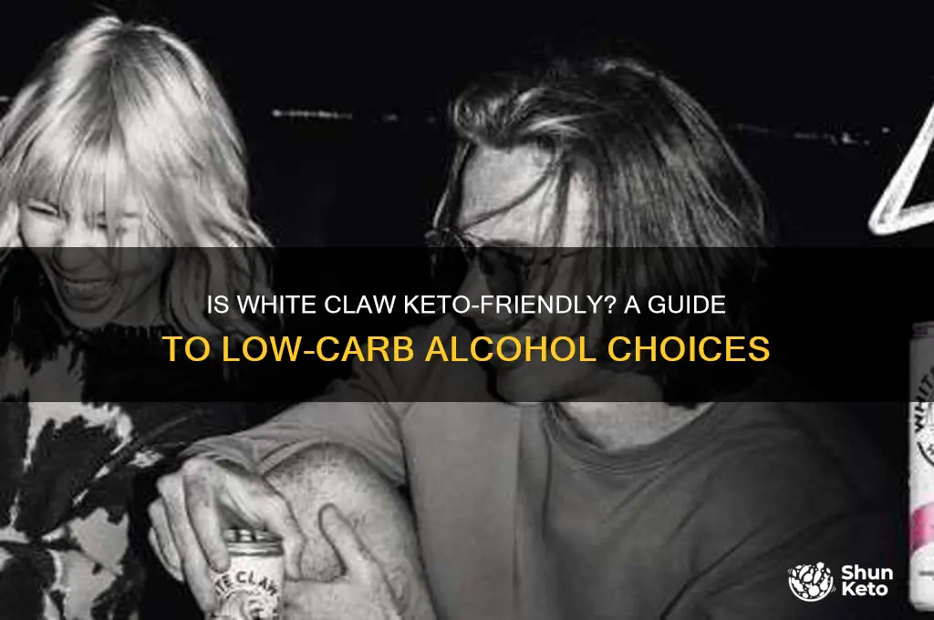 can u have white claw on keto diet