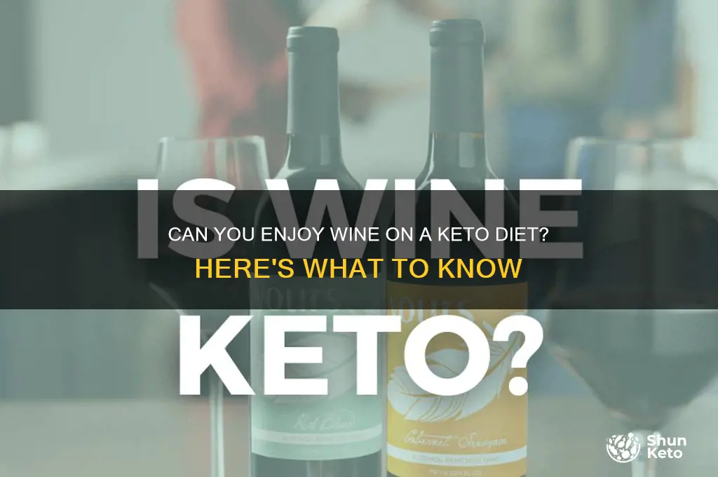 can u have wine on keto diet