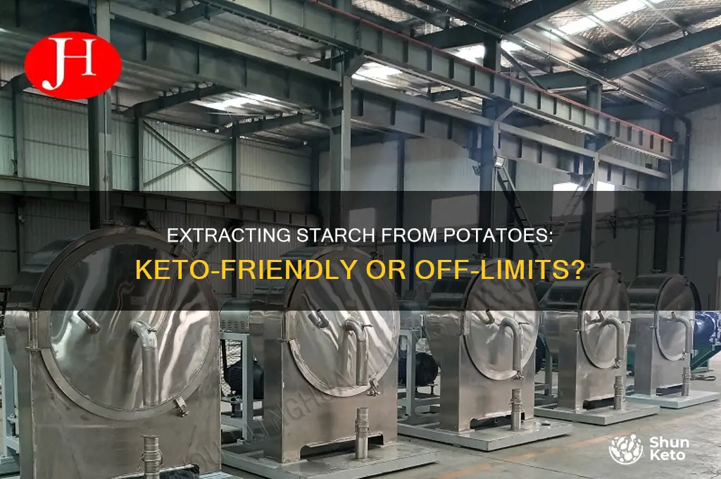 can u pull starch out of potatoes for keto
