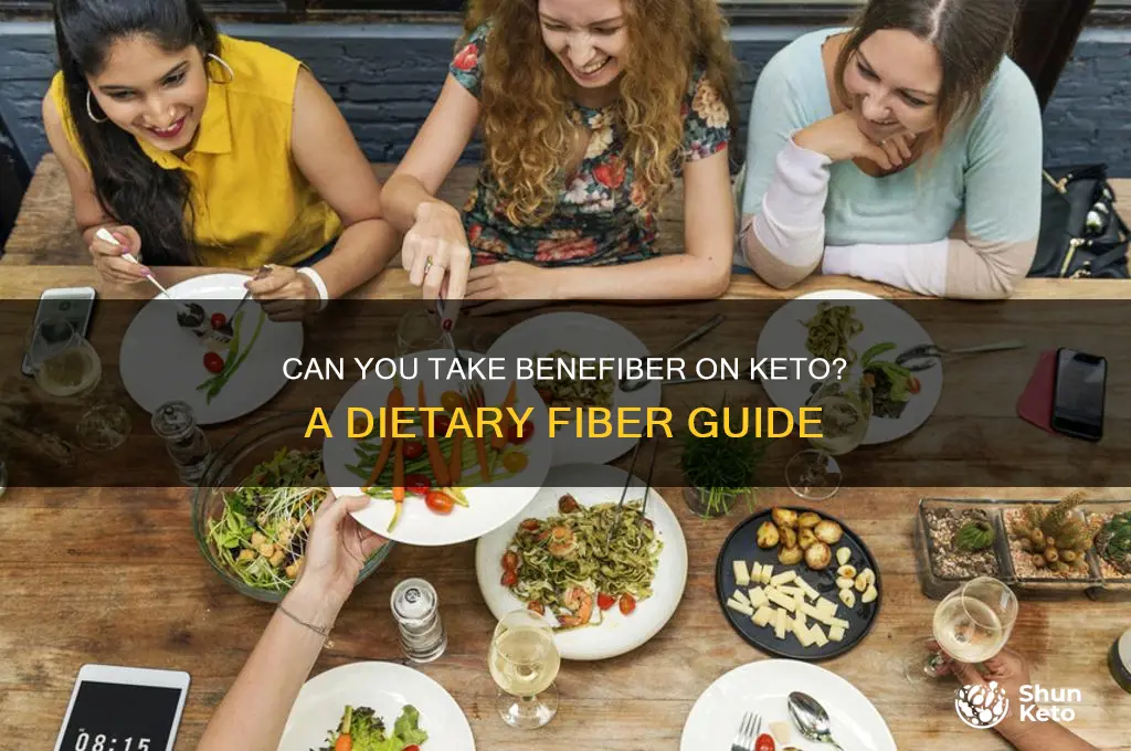 can u take benefiber on keto diet