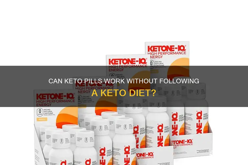 can u take keto pills without keto diet