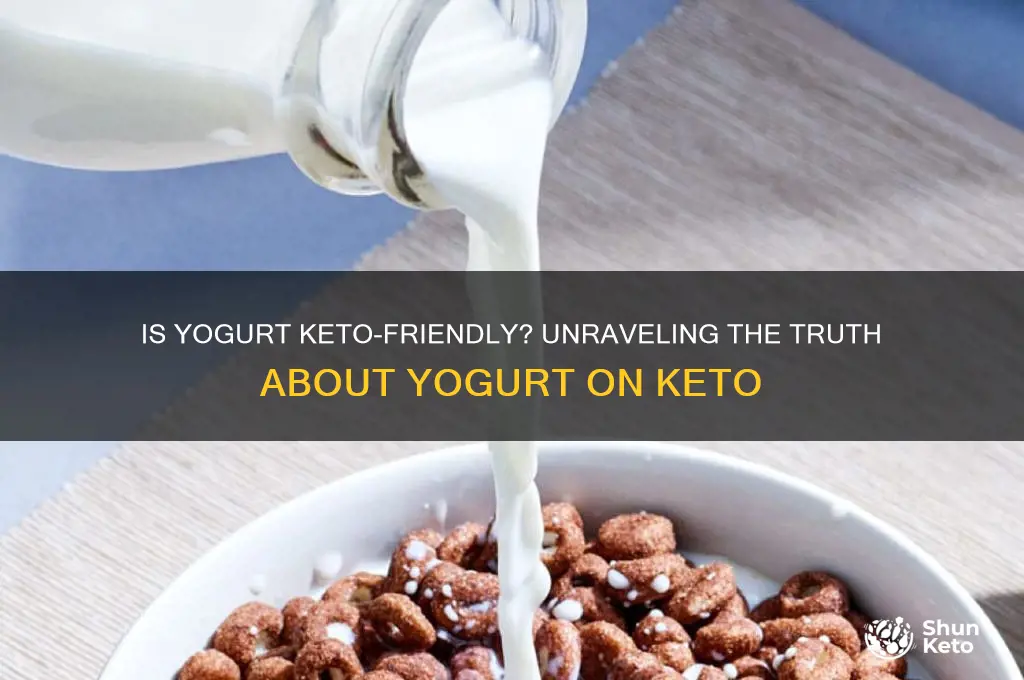 can ua e yogurt keto