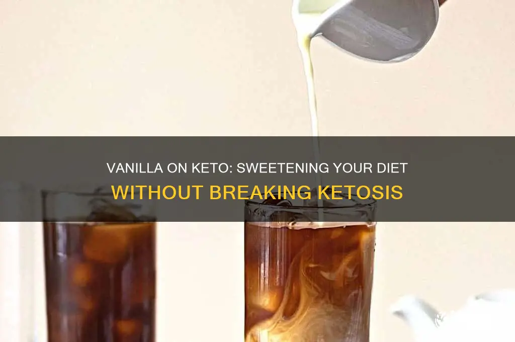 can vanilla be used in keto