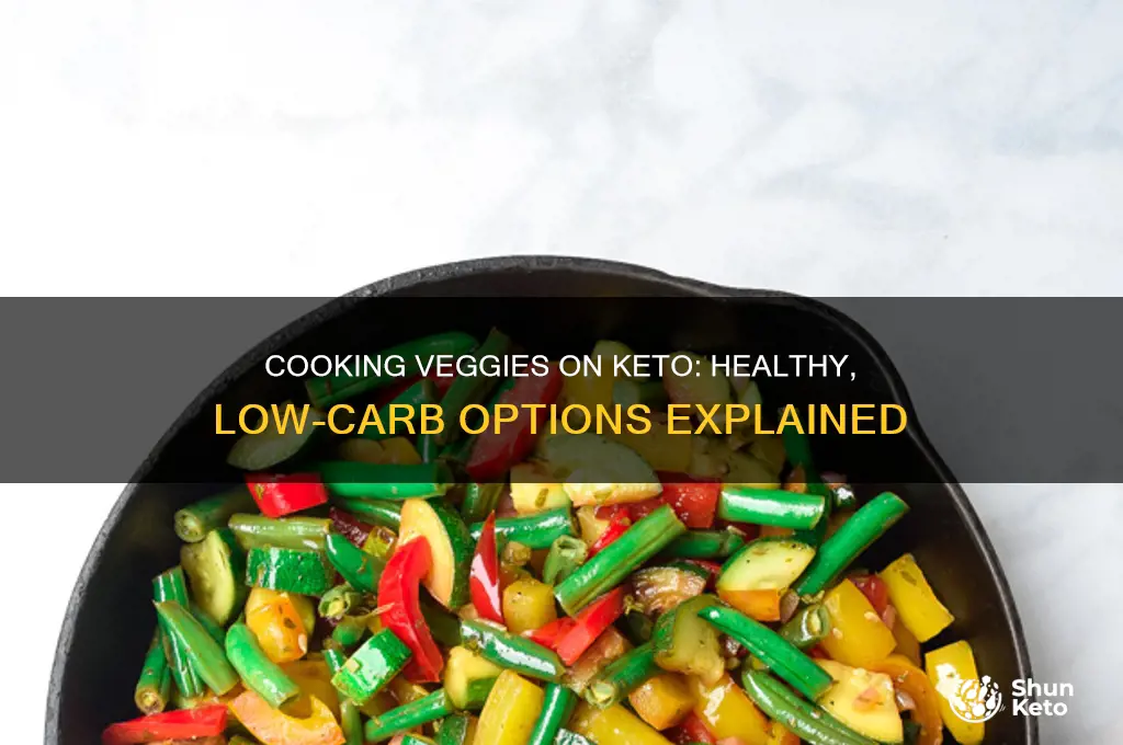 can veggies be cooked on keto diet