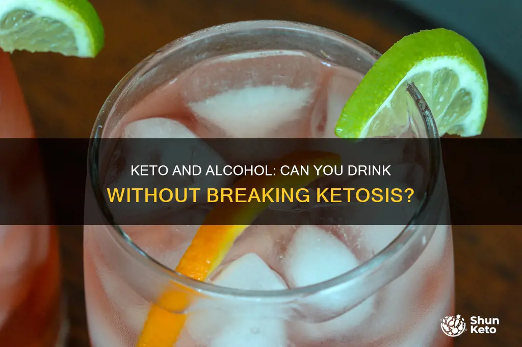 can we consume alcohol in keto diet