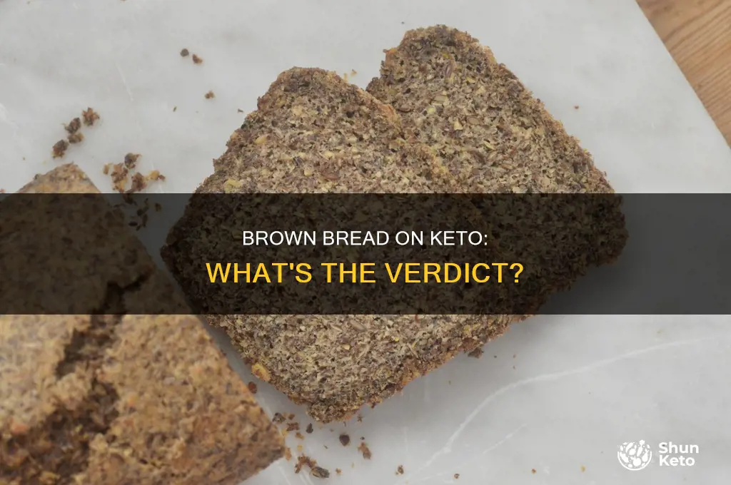 can we eat brown bread in keto diet