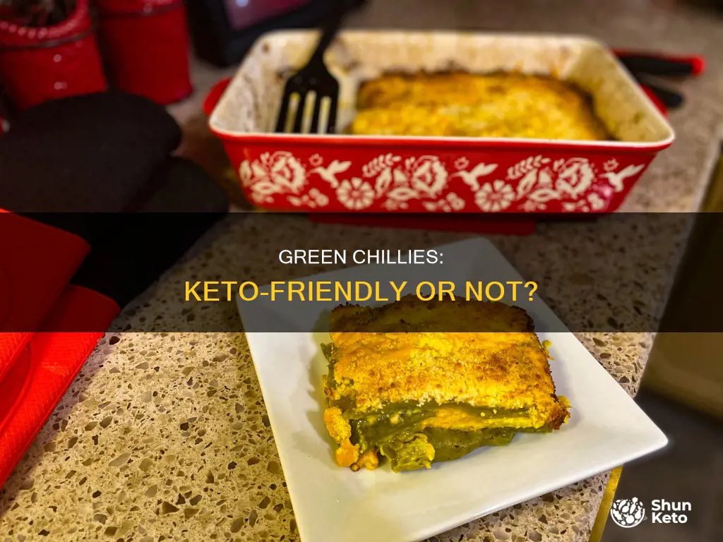can we eat green chillies in keto diet