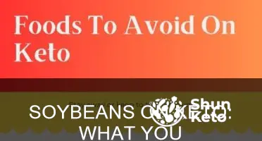 can we eat soybeans in keto diet