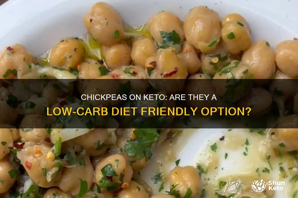 can we have chickpeas in keto diet