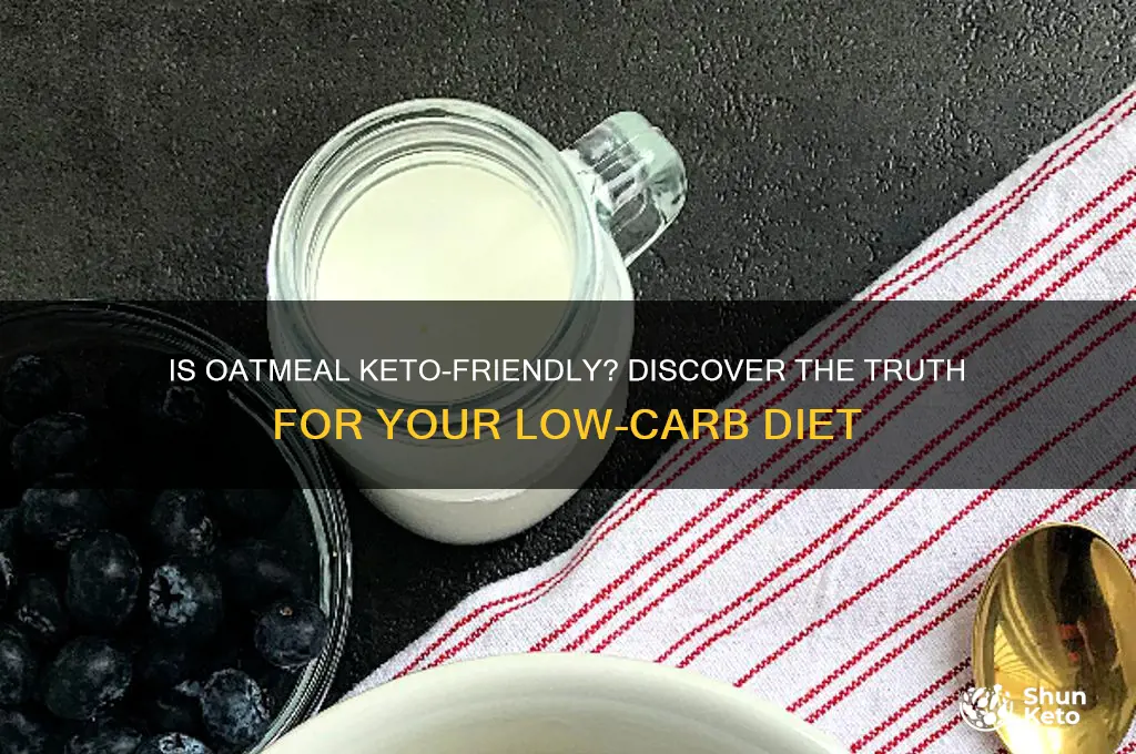 can we have oatmeal in keto diet