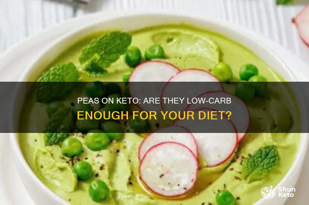 can we have peas in keto diet