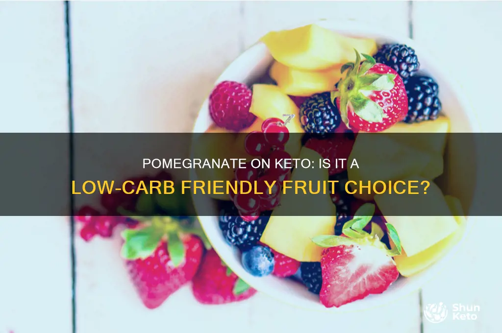 can we have pomegranate in keto diet