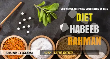 Artificial Sweeteners on Keto: Habeeb Rahman's Guide to Sweet Success