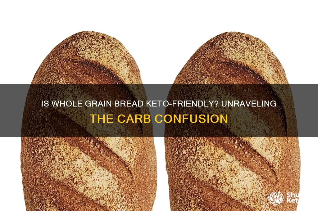 can whole grain bread be keto