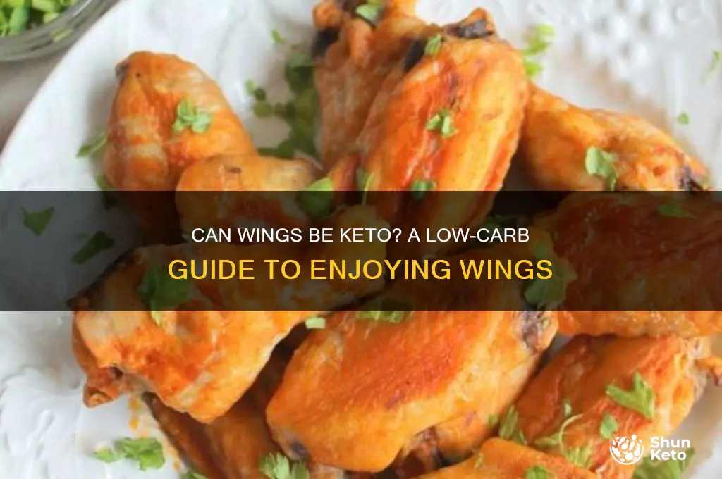 can wings be keto