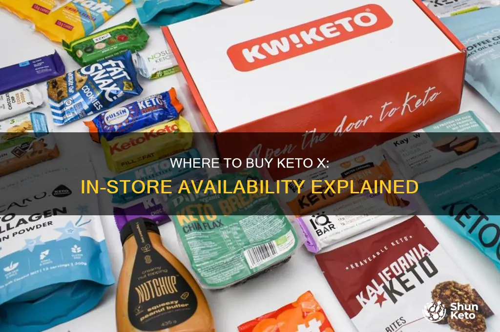 can yiu buy keto x in stores