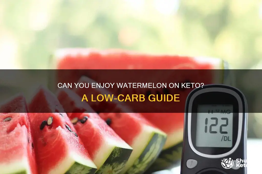can yiu have watermelon on keto