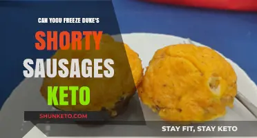 Can You Freeze Duke's Shorty Sausages for Keto Diets?