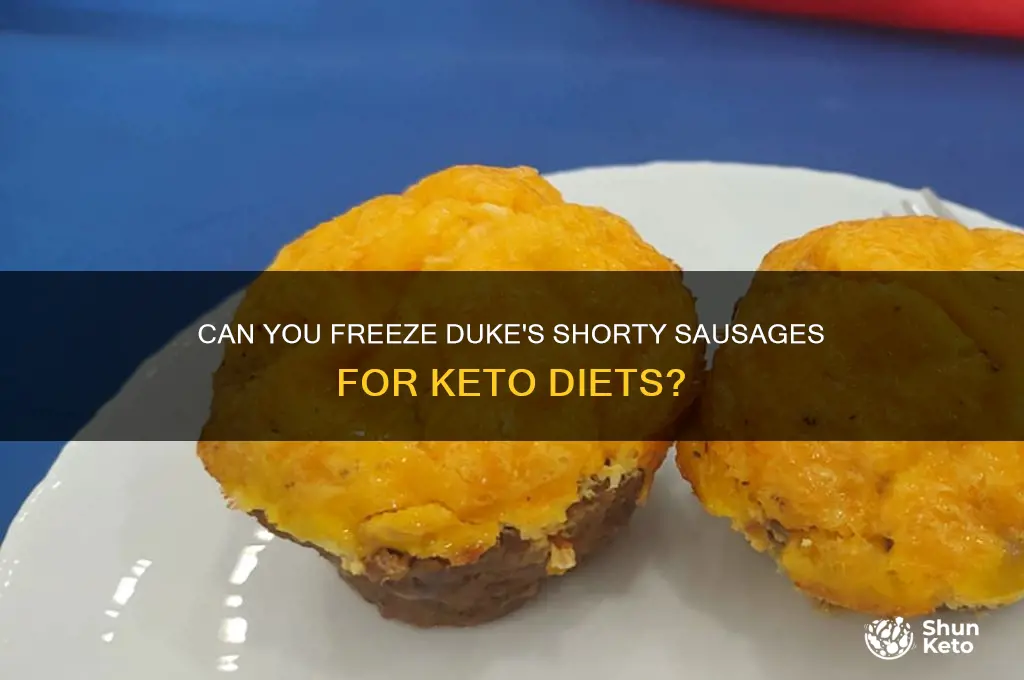 can yoou freeze duke