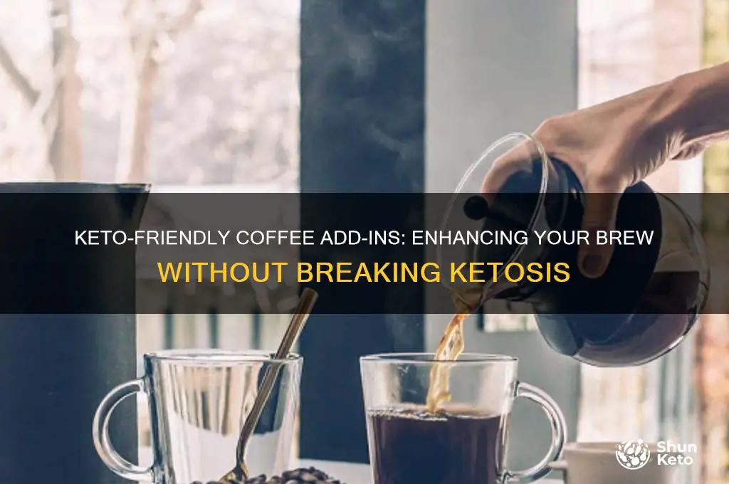 can you add anything to coffee on keto