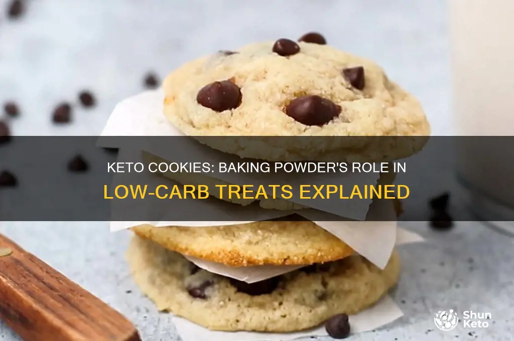 can you add baking powder to keto cookies