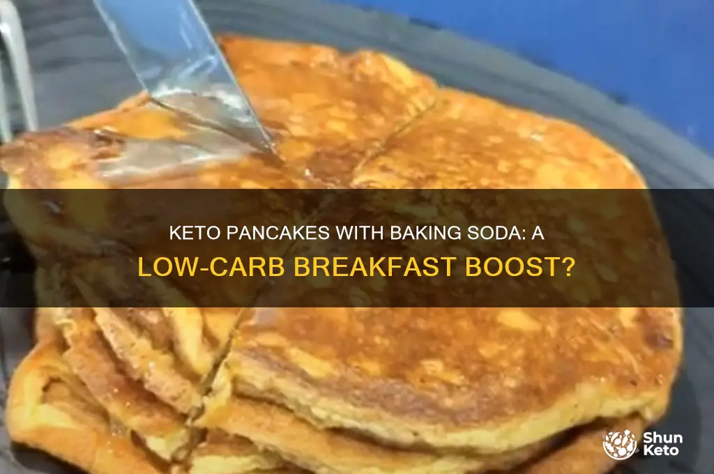 can you add baking soda to keto pancakes