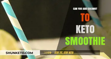 Keto-Friendly Coconut Smoothie: A Delicious Low-Carb Addition to Your Diet