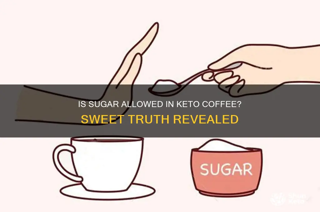 can you add sugar to keto coffee