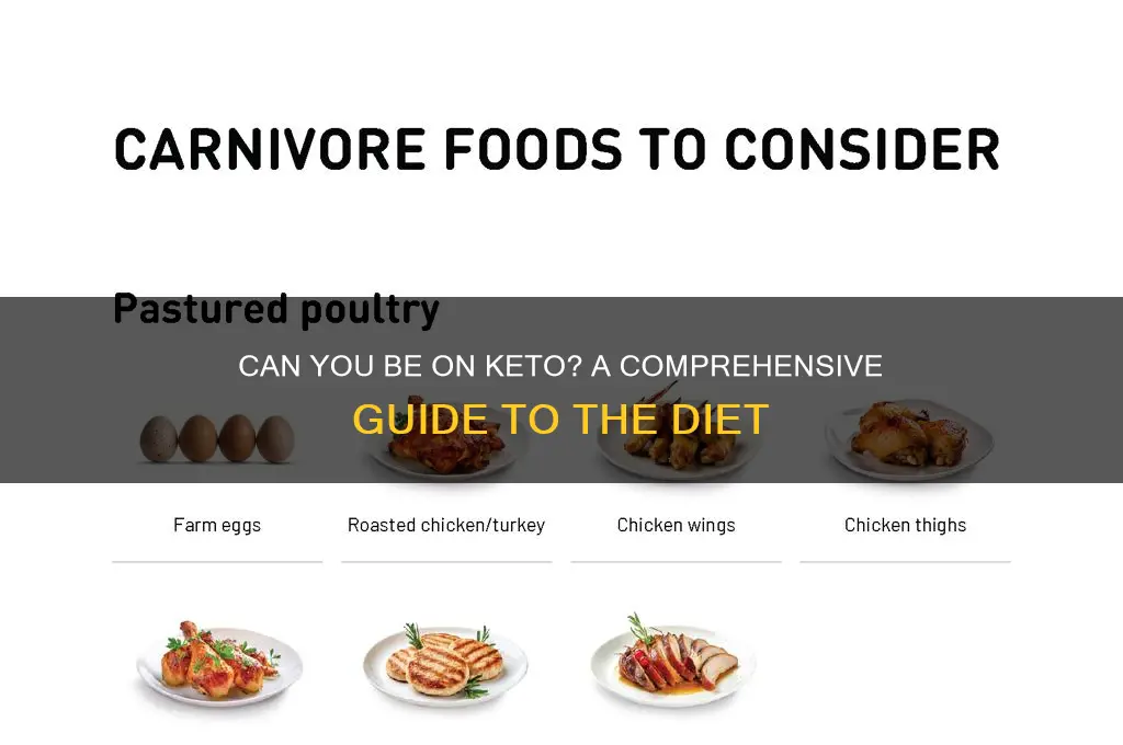 can you be on keto