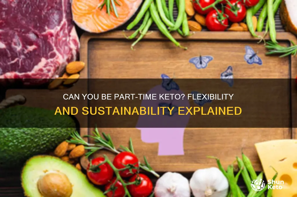 can you be part keto
