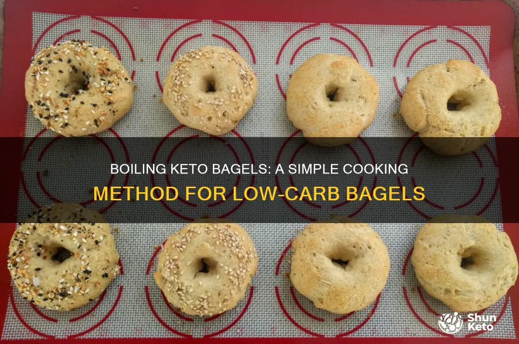 can you boil keto bagels