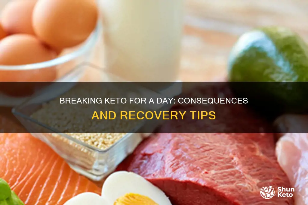 can you break keto diet for one day