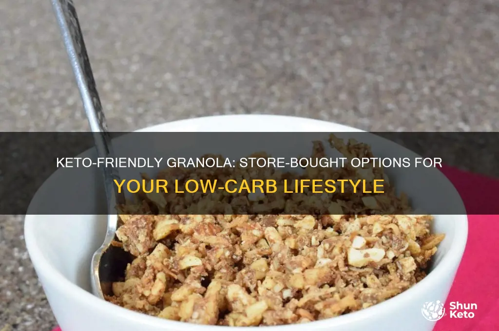 can you buy granola for keto diet at the store