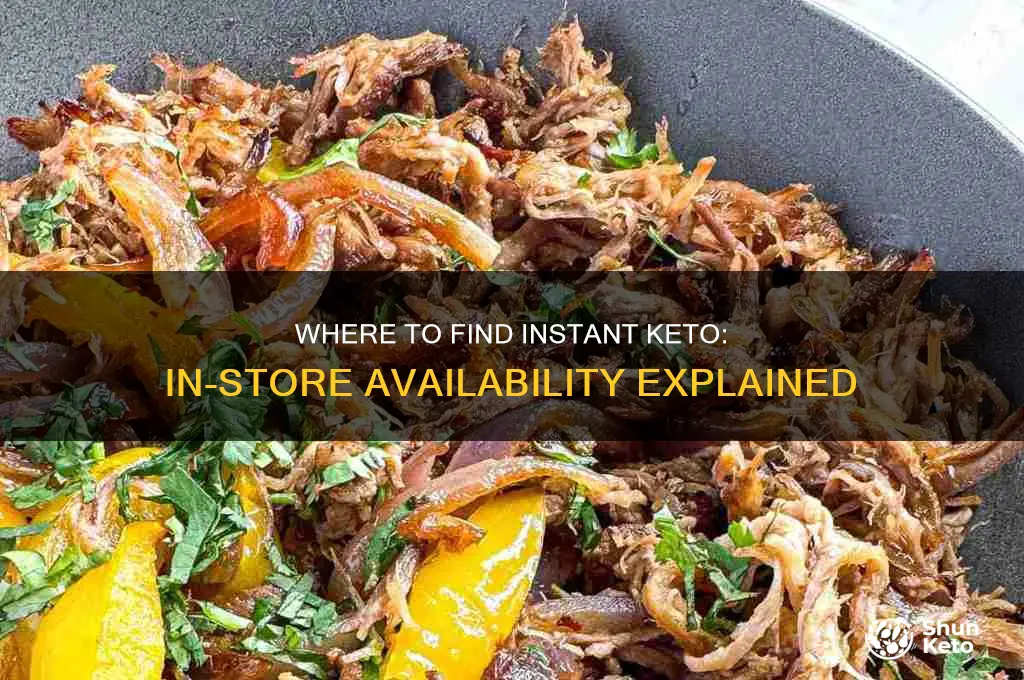 can you buy instant keto in stores