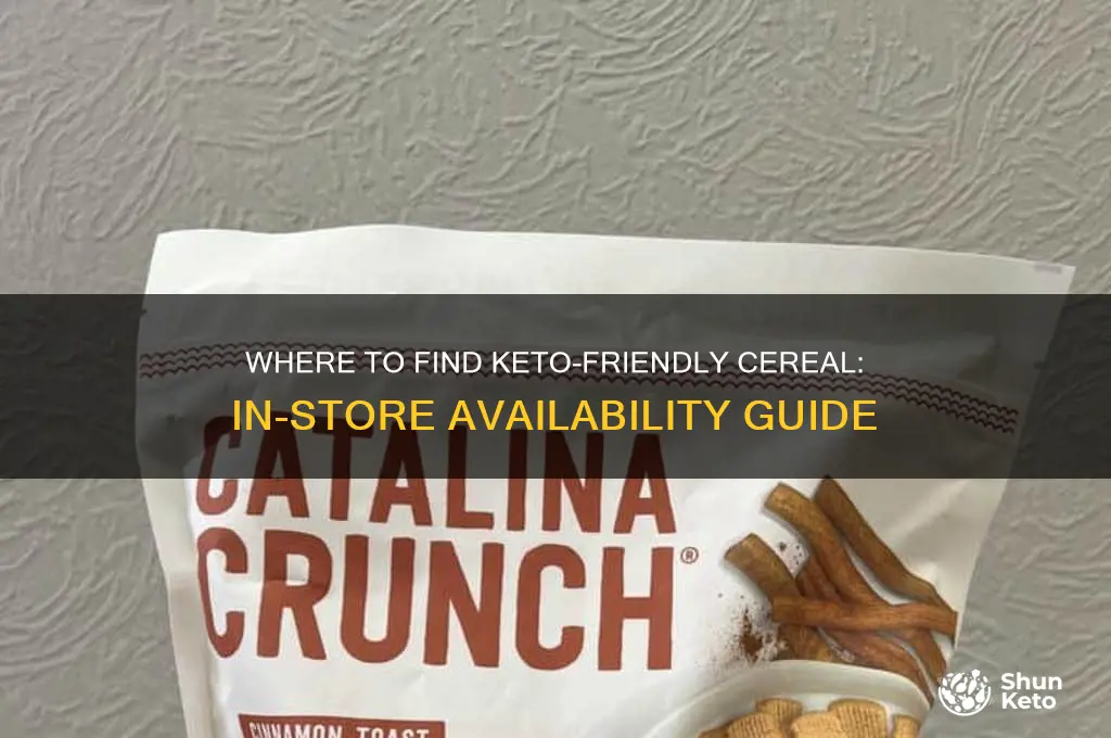 can you buy keto cereal in stores